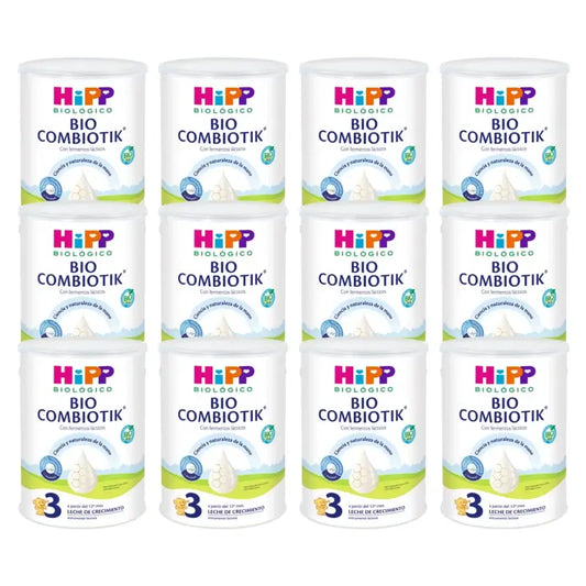 Hipp Combiotik 3, Leche de Crecimiento, Pack 12 x 800 gr
