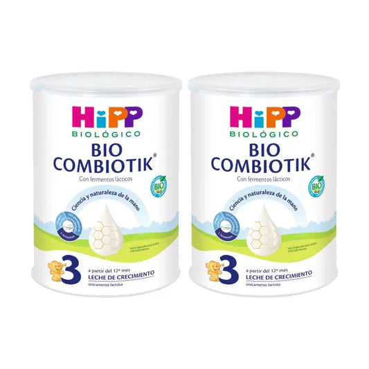 Hipp Combiotik 3, Leche de Crecimiento, Pack 2 x 800 gr