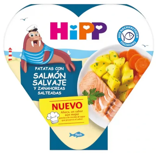 Hipp  Zanahorias Y Patatas Con Salmón Salvaje, 250 G