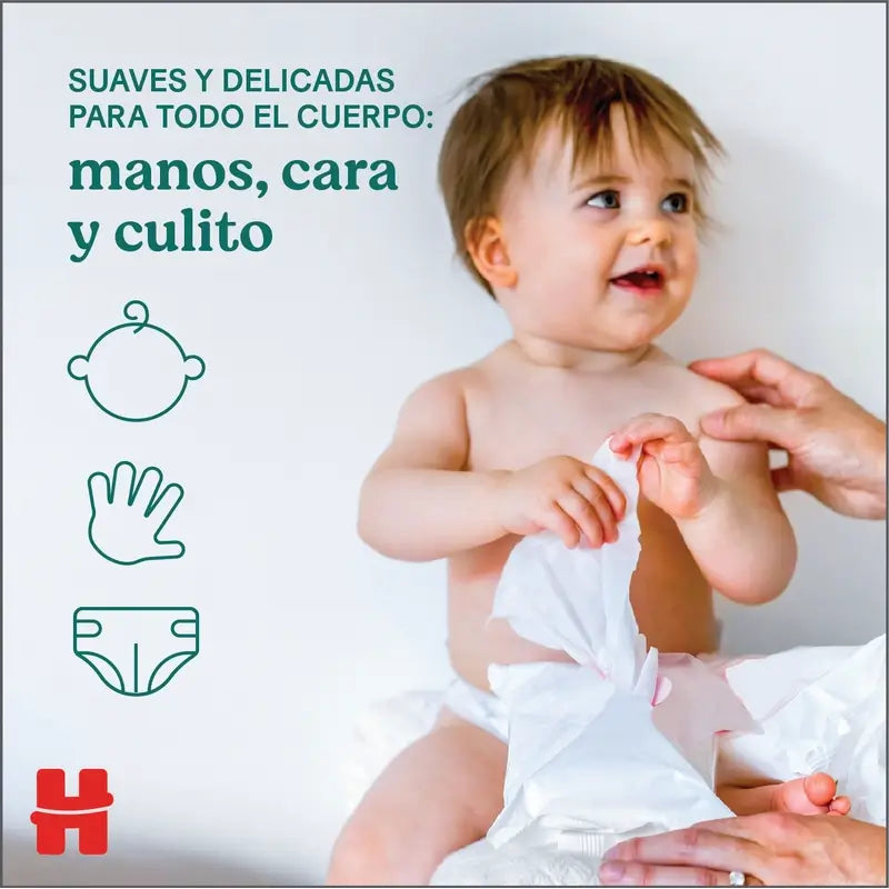 Huggies All Over Clean Toallitas , 56 unidades