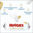 Huggies Extra Care Sensitive Toallitas , 144 unidades