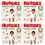 Huggies Extra Care Talla 4 (8-16 Kg) Pañal Para Bebé Disney, 33 unidades, pack 4