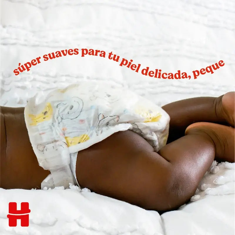 Huggies Extra Care Talla 4 (9-14 Kg) Pañal Para Bebé Disney , 76 unidades
