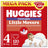 Huggies Little Movers Talla 4 (9-14 Kg) Pañal Braguita Para Bebé Disney , 120 unidades