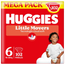 Huggies Little Movers Talla 6 (15-30 Kg) Pañal Para Bebé Disney , 102 Unidades