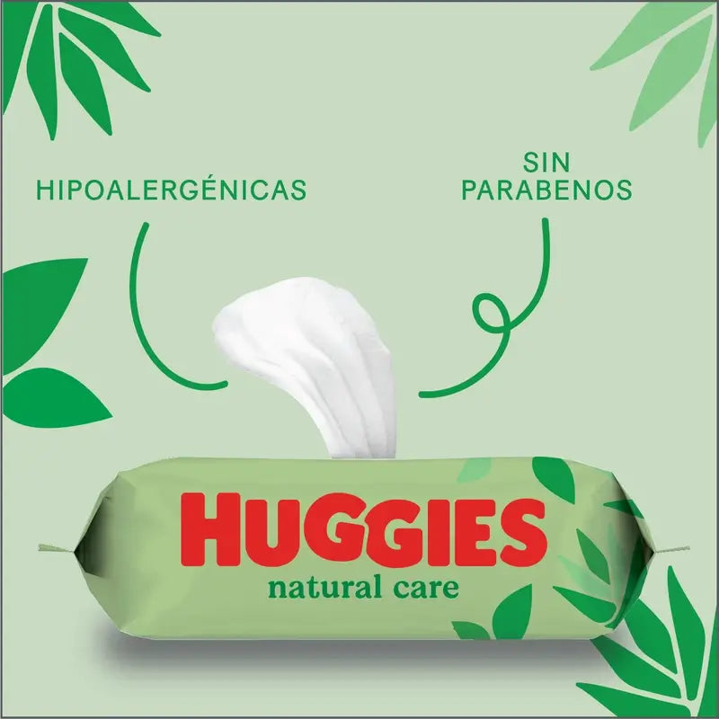 Huggies Natural Care Toallitas , 168 unidades