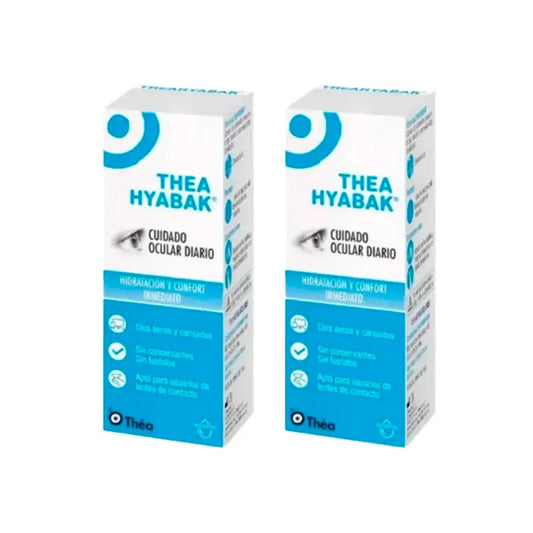 Hyabak Gotas Solución Ocular, Pack 2 x 10 ml