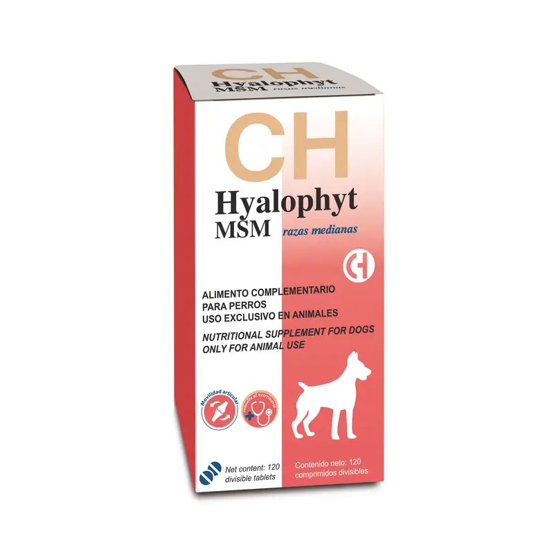 Chemical Hyalophyt Msm Razas Medianas, 120 Comp