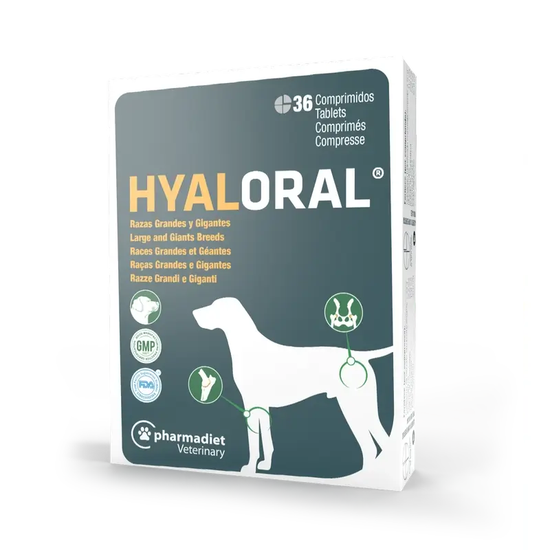 Hyaloral Perro Razas Grandes Y Gigantes, 36 comprimidos
