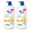H&S Citrus Fresh Champú, Pack 2 x 1000 ml