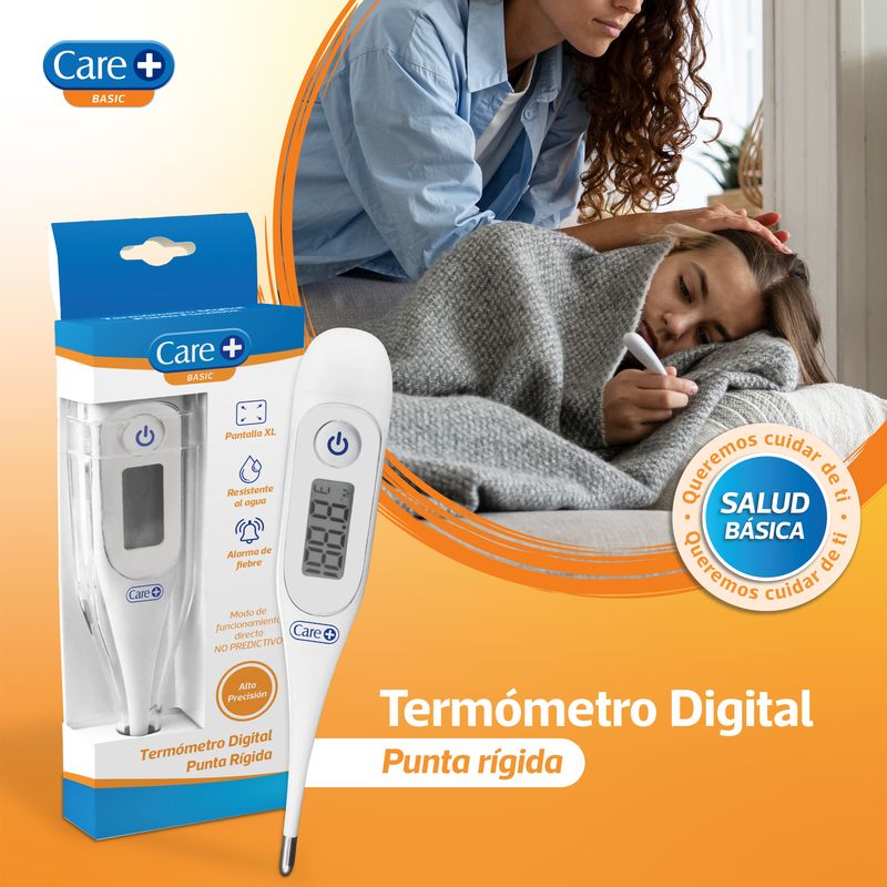 Care+ Termómetro Digital Punta Rígida