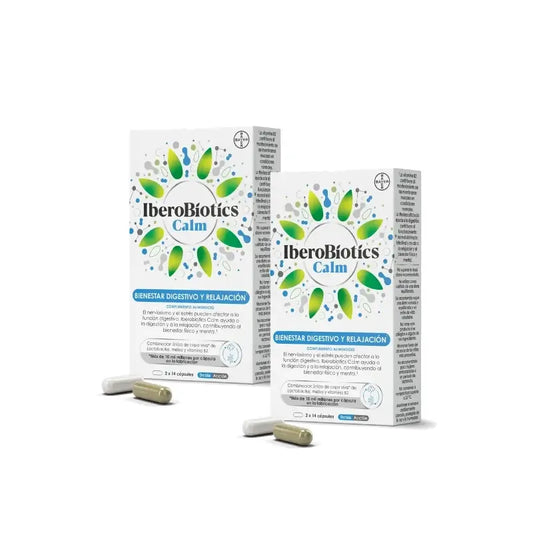 Iberobiotics Calm, Pack 2 x 28 Capsulas