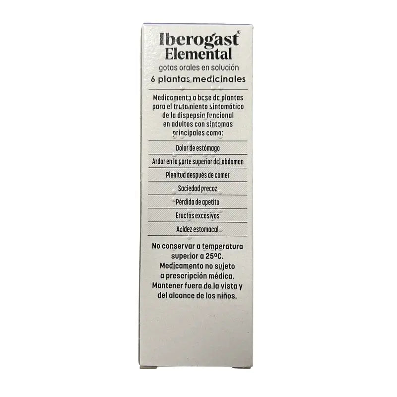 Iberogast Elemental 1 Frasco Gotas Orales En Solucion, 20 ml