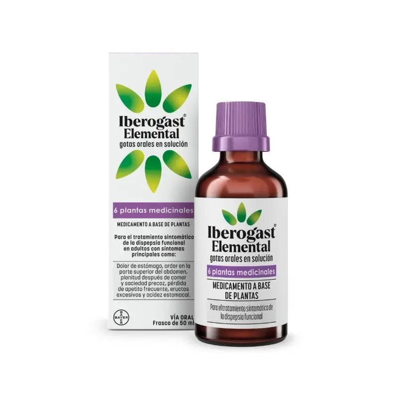 Iberogast Elemental Gotas Orales Para Solución, 50 ml
