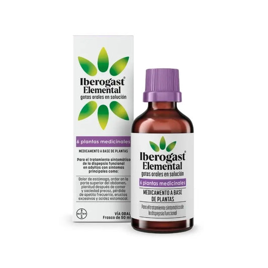 Iberogast Elemental Gotas Orales Para Solución, 50 ml