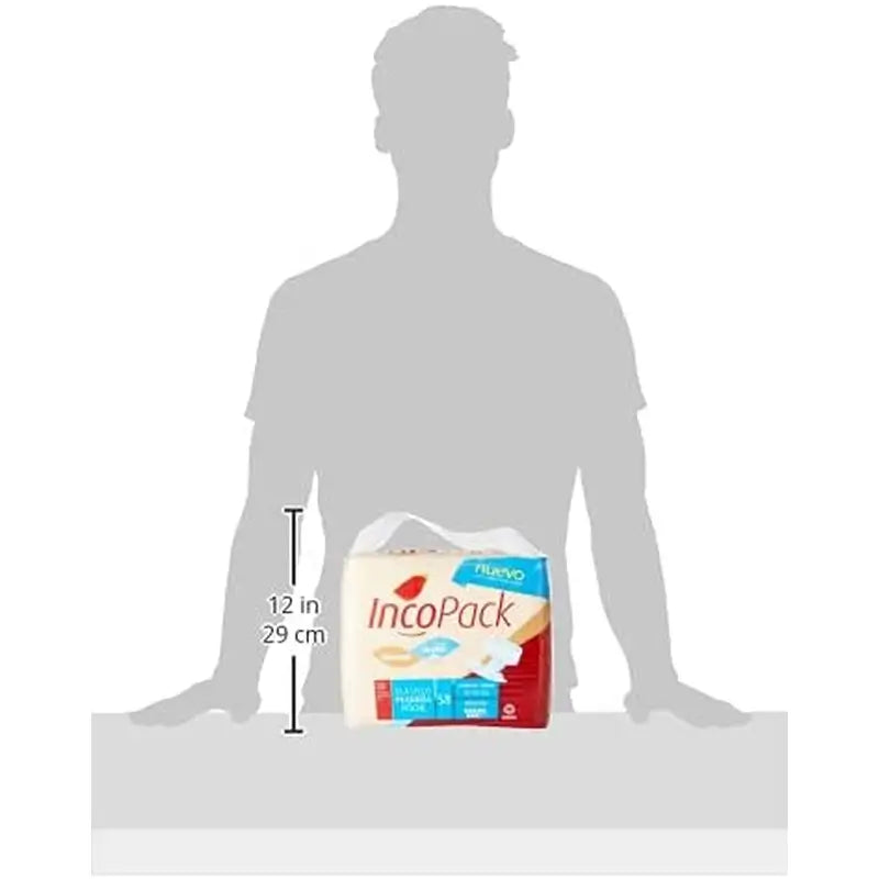 Incopack Absorbente Elástico Noche Talla Pequeña , 80 unidades