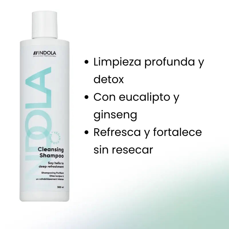 Indola Champú Purificante Profesional, 300 Ml
