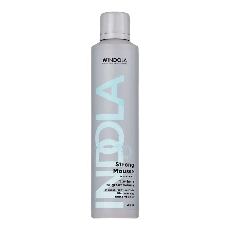 Indola Espuma De Fijación Fuerte Profesional , 200 Ml