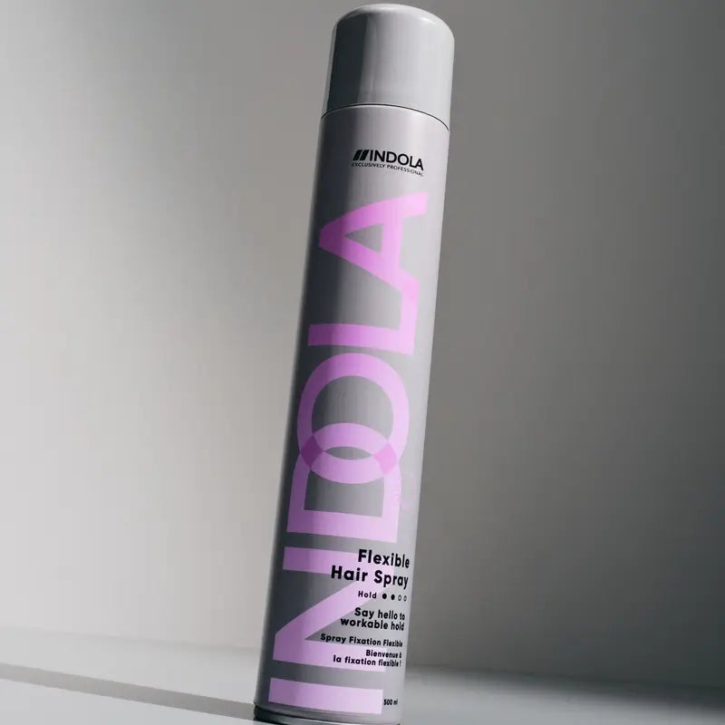 Indola Laca De Fijación Flexible Profesional , 500 Ml