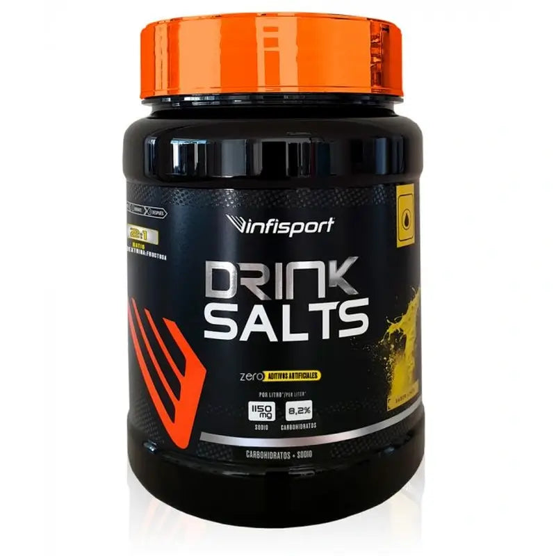 INFISPORT Drink salts sabor limón polvo 800 gr