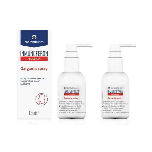 Inmunoferon Flulenza Garganta Spray, 2X20 Ml