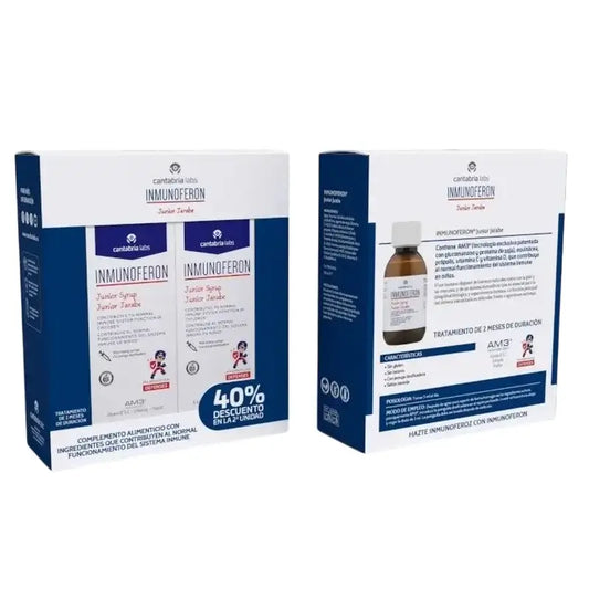 Inmunoferon Junior Jarabe Duplo, 2X150 Ml