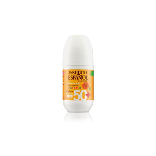 Instituto Español Roll On Protector Solar Infantil Spf50, 75 ml