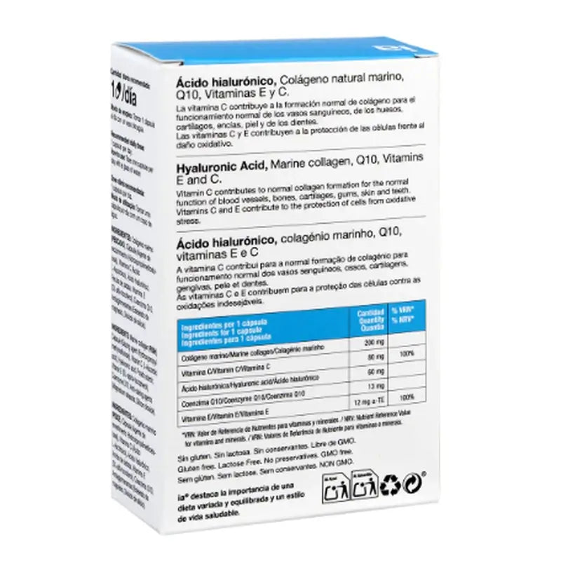 Interapothek Acido Hialurónico , 30 cápsulas