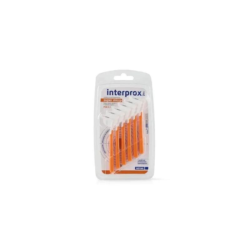Interprox Plus Cepillo Dental Interproximal Super Micro 6 unidades