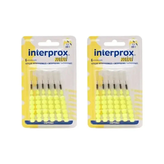 Interprox Cepillo Dental Interproximal Mini, 2X6 Unidades