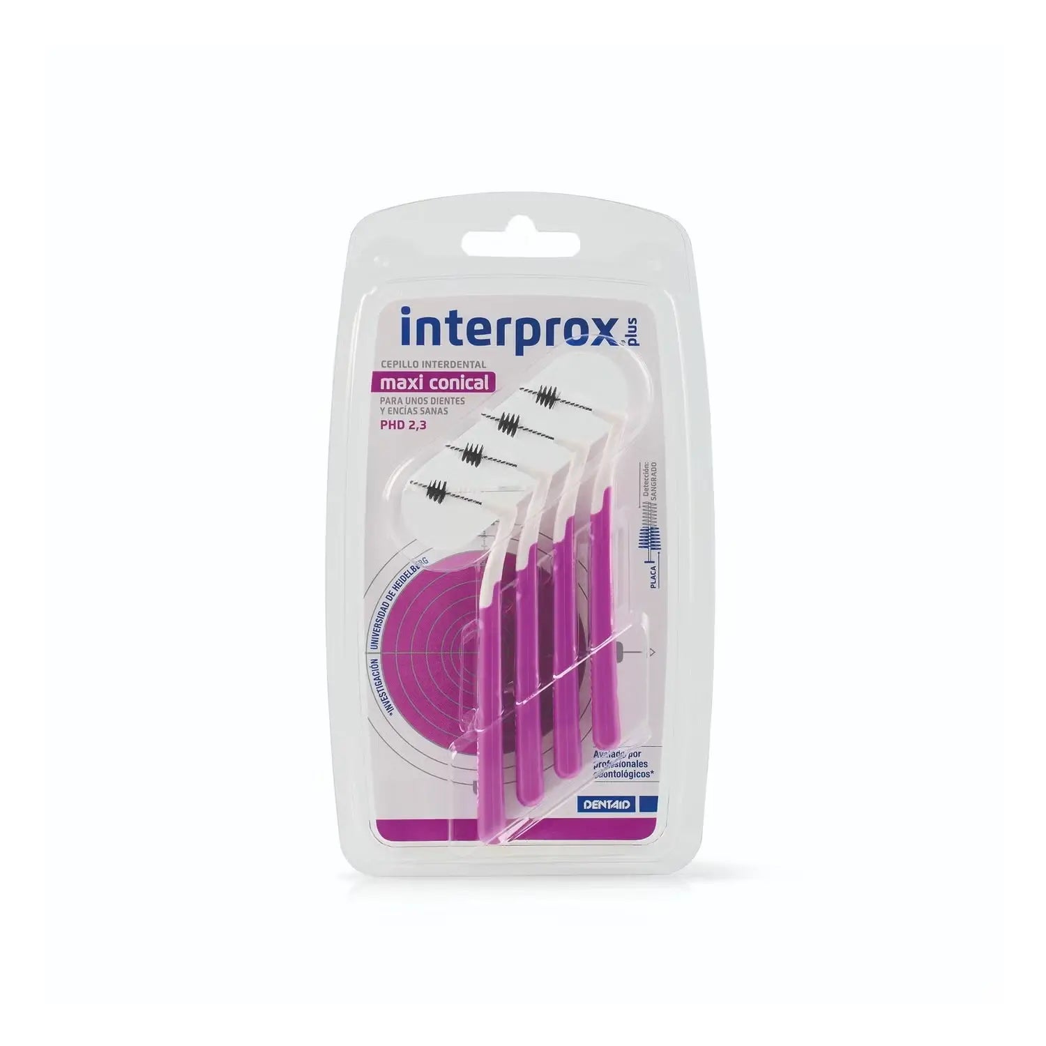 Interprox Cepillo Dental Interproximal Plus Maxi 4 unidades