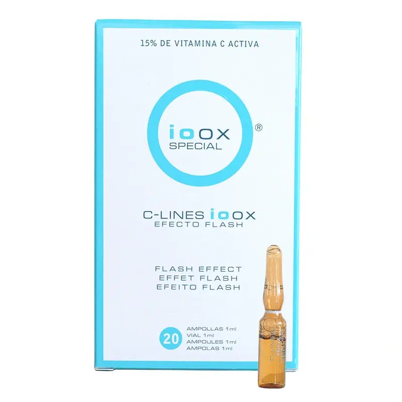 Ioox C-Lines Efecto Flash 20 Ampollas 1 ml