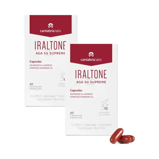 Iraltone Aga 5α Supreme , Pack 2 x 60 cápsulas