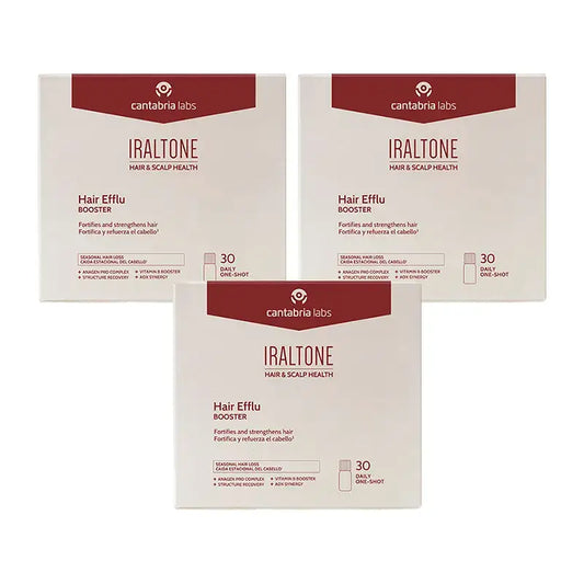 Iraltone Capilar Efflu Booster, Pack 3 , 90X15Ml