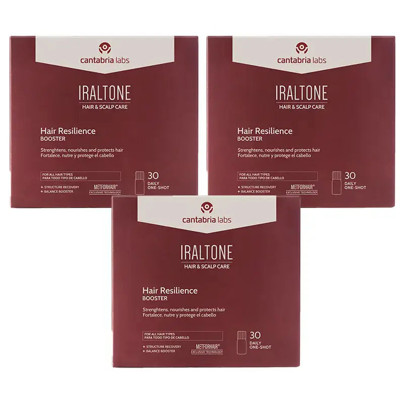 Iraltone Capilar Resilience Booster, Pack 3 , 90X15Ml
