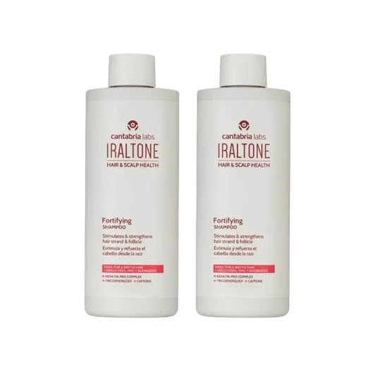 Iraltone Champu Fortificante, Pack 2 x 400 ml