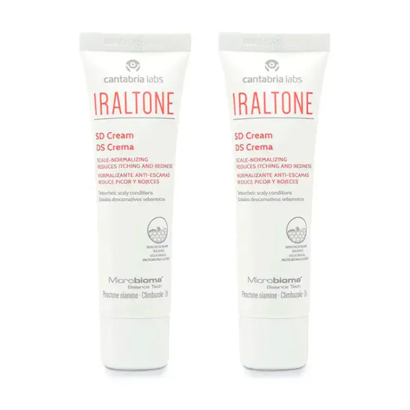 Iraltone DS Emulsión Dermatitis Seborreica, Pack 2 x 30 ml