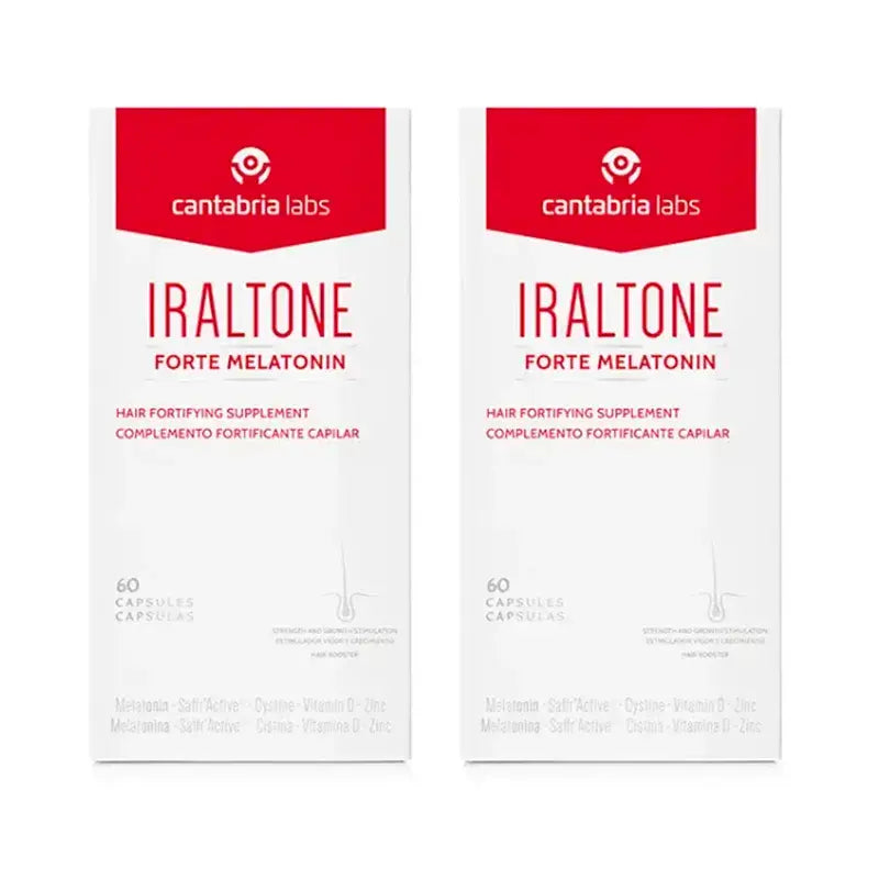 Iraltone Forte Melatonin, Pack 2 x 60 cápsulas