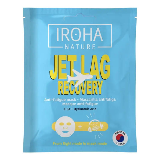 Iroha Nature Mascarilla Facial Jet Lag Recovery Energizante Y Anti-Fatiga , 1 unidad