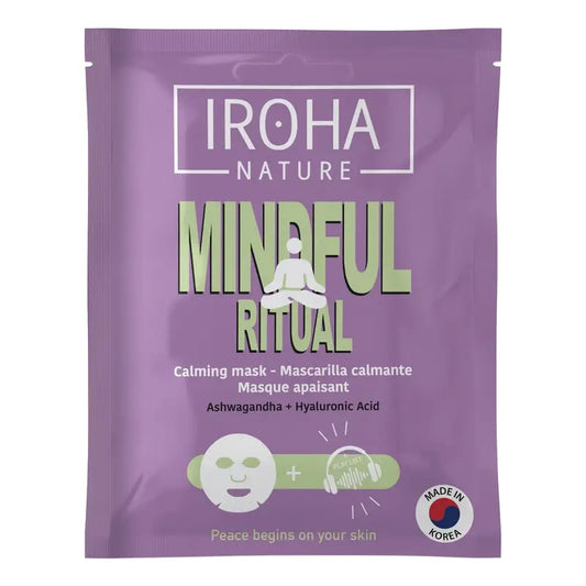 Iroha Nature Mascarilla Facial Mindful Ritual Hidratante & Calmante , 1 unidad