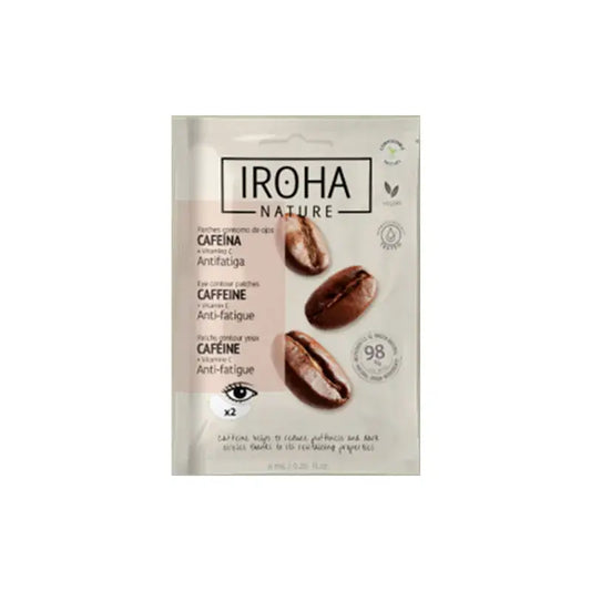 Iroha Nature Natural Extracts Parches De Ojos Antifatiga, 1 par