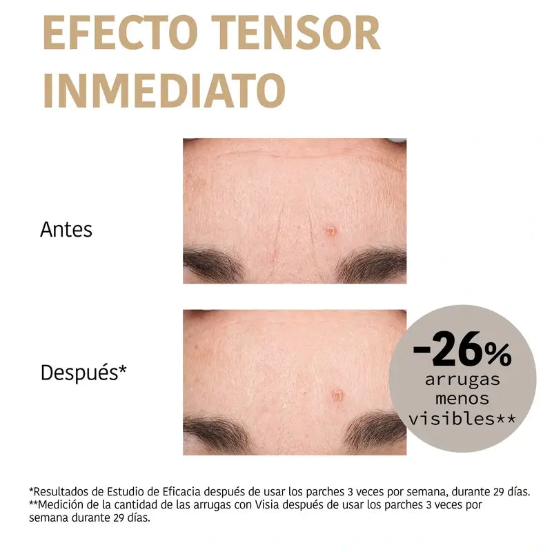 Iroha Nature Parches Frente 99% Colágeno (3 Uds + 1 Bruma) , 3 pares