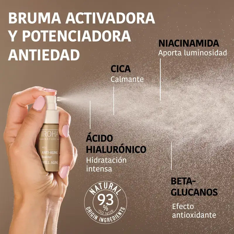 Iroha Nature Parches Frente 99% Colágeno (3 Uds + 1 Bruma) , 3 pares
