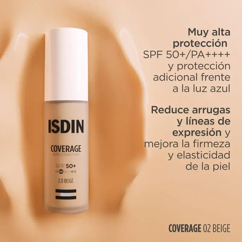Isdin Coverage 2.0 Beige Spf50+, 30 gr