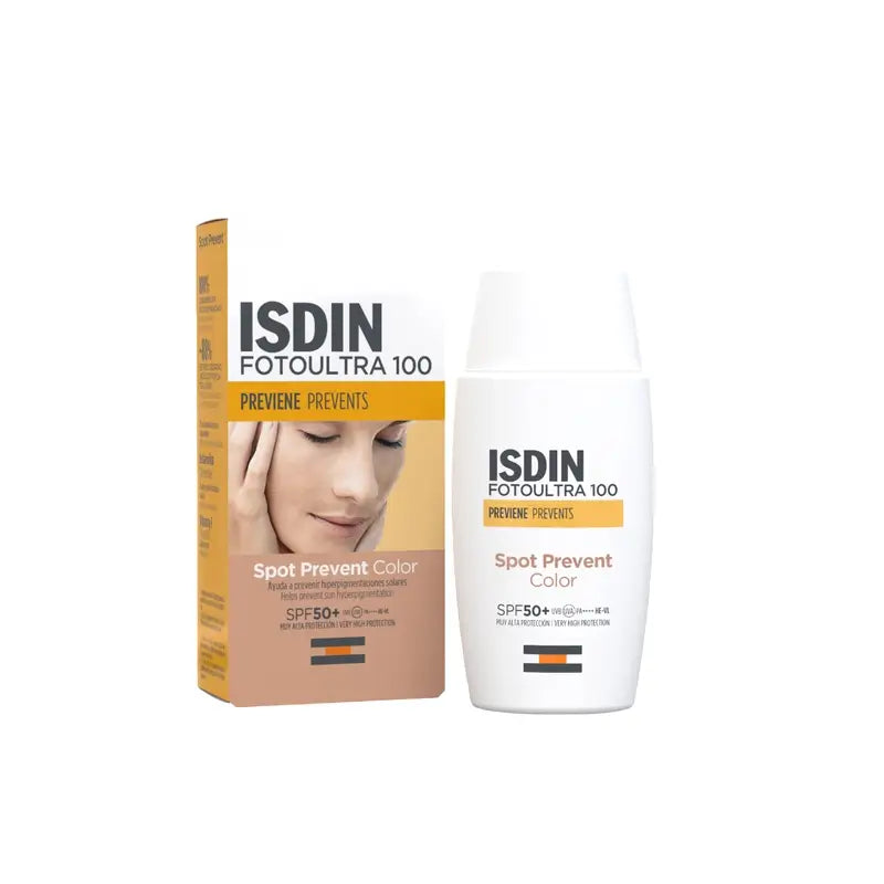 Isdin Fotoprotector Fotoultra 100 Spot Prevent Color Spf50+, 50Ml
