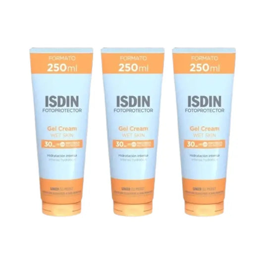 Isdin Fotoprotector Gel Crema Spf 30+, 3X250 Ml