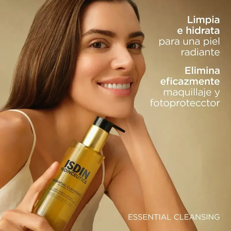 Isdinceutics Esential Cleansing Limpiador En Aceite 200 Ml