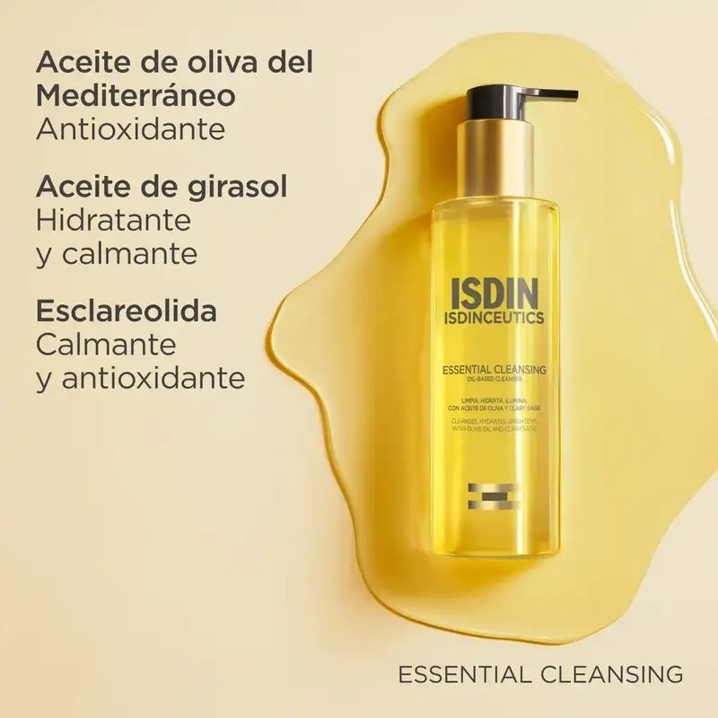 Isdinceutics Esential Cleansing Limpiador En Aceite 200 Ml