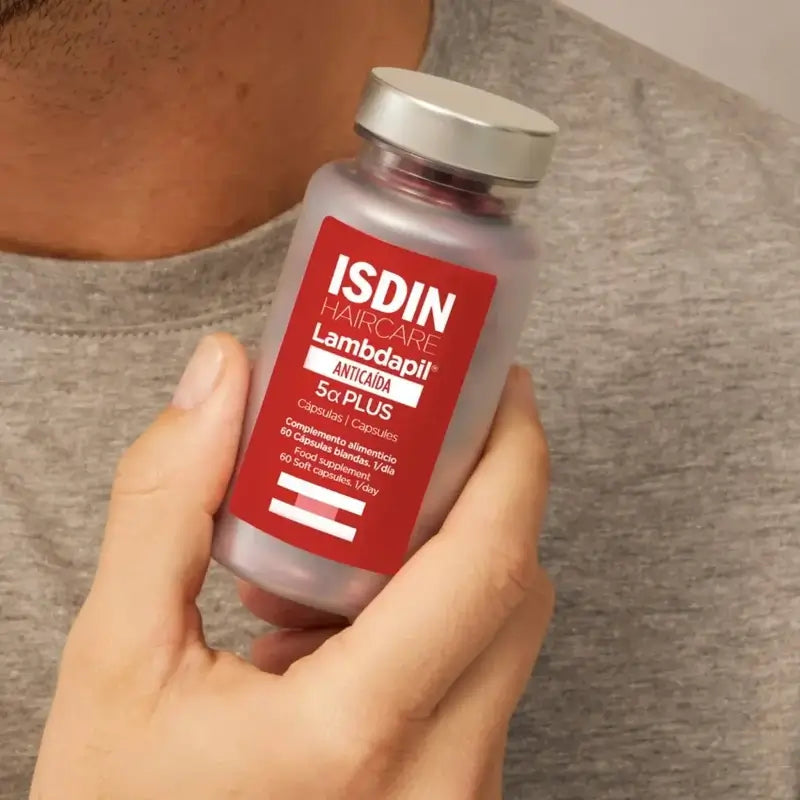 Isdin Lambdapil 5 Alfa Plus Cápsulas 60 Unidades