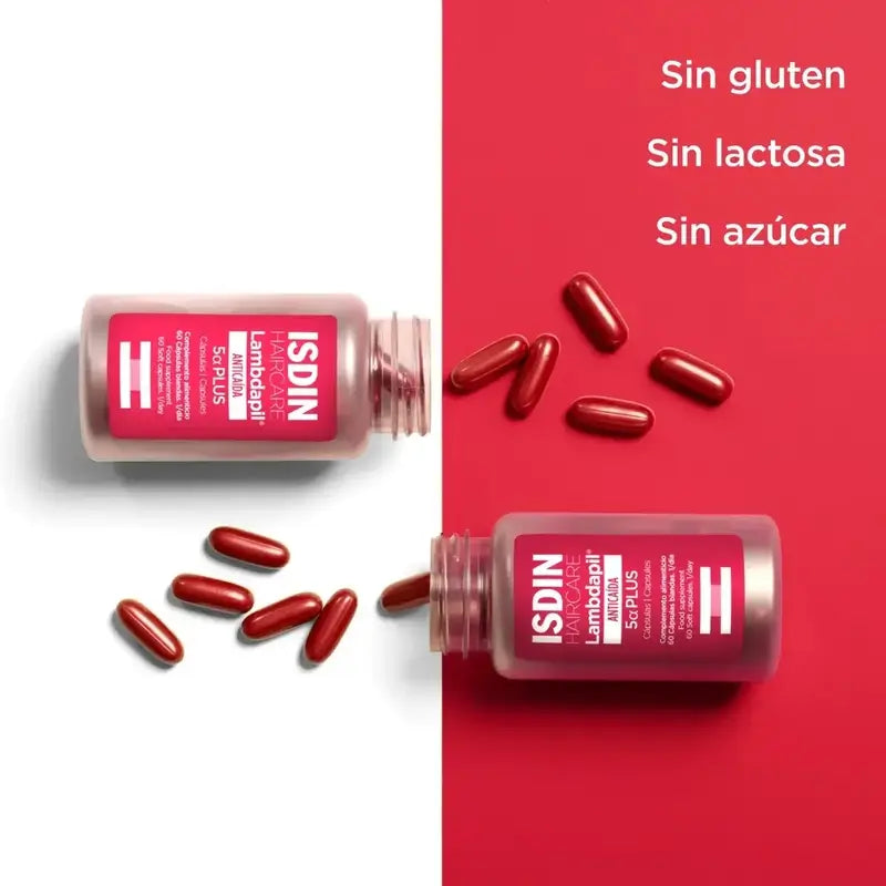 Isdin Lambdapil 5 Alfa Plus Cápsulas 60 Unidades